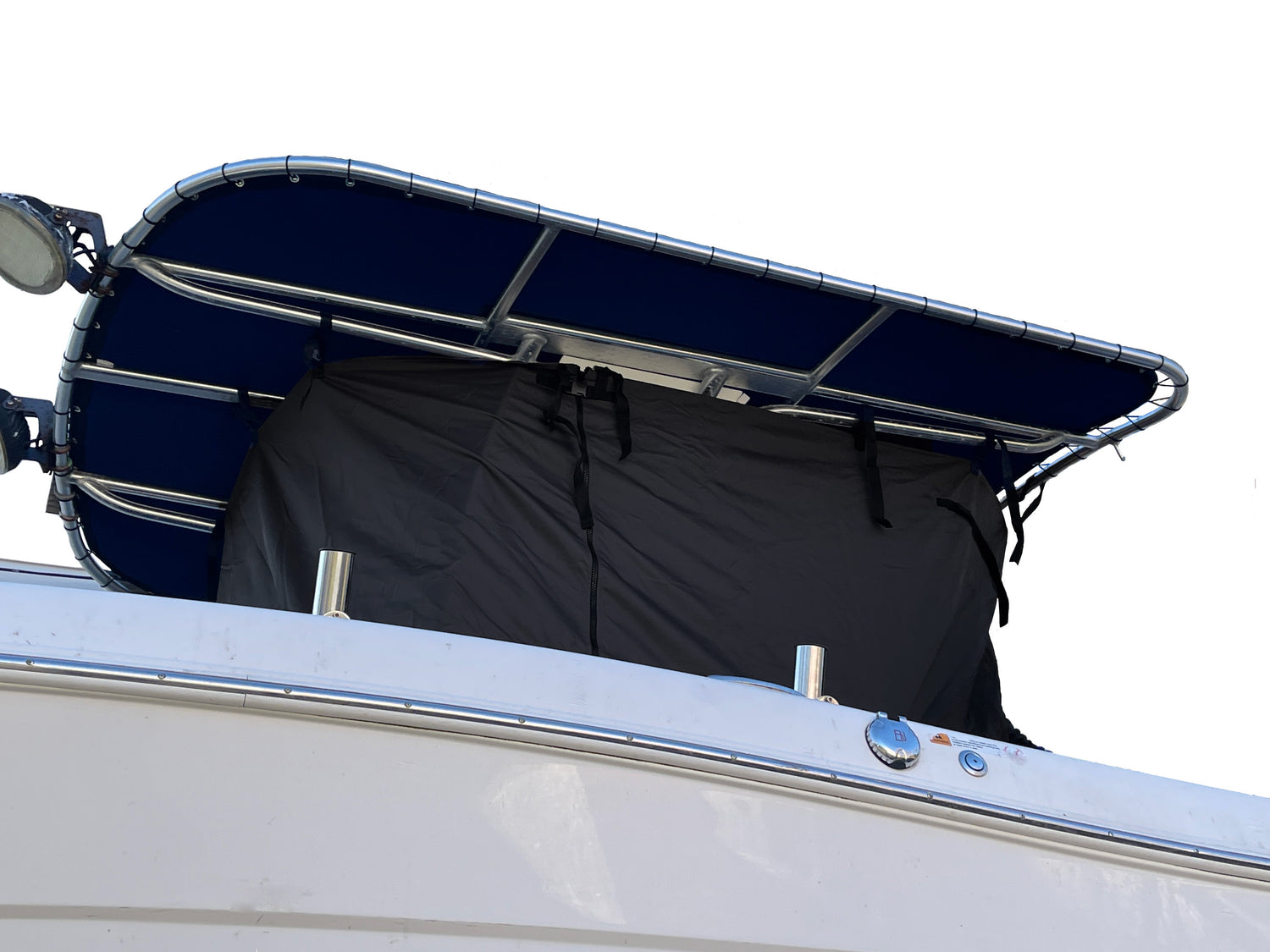 SavvyCraft® Marineshield T-Top / Hard Top Under Roof Boat Covers