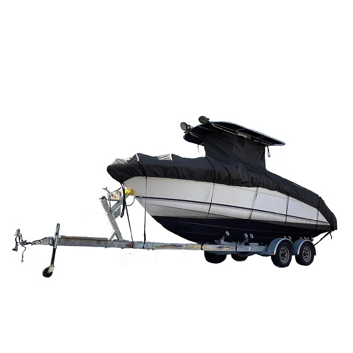 SavvyCraft® Marineshield T-Top / Hard Top Under Roof Boat Covers SAVVYCRAFT