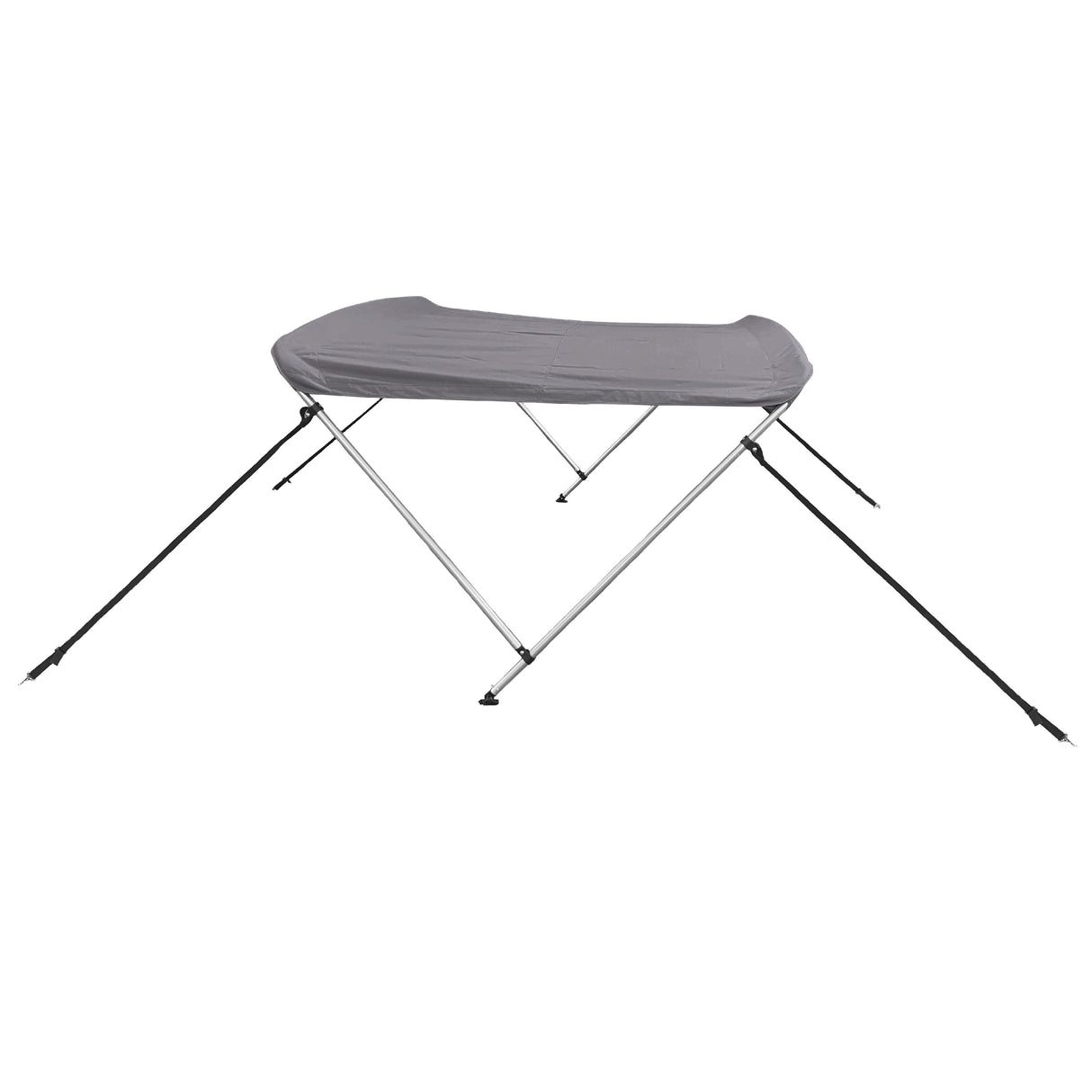 Savvycraft Waterproof 2 Bow Bimini Top Round Tube Full Set 66" Long 42" High