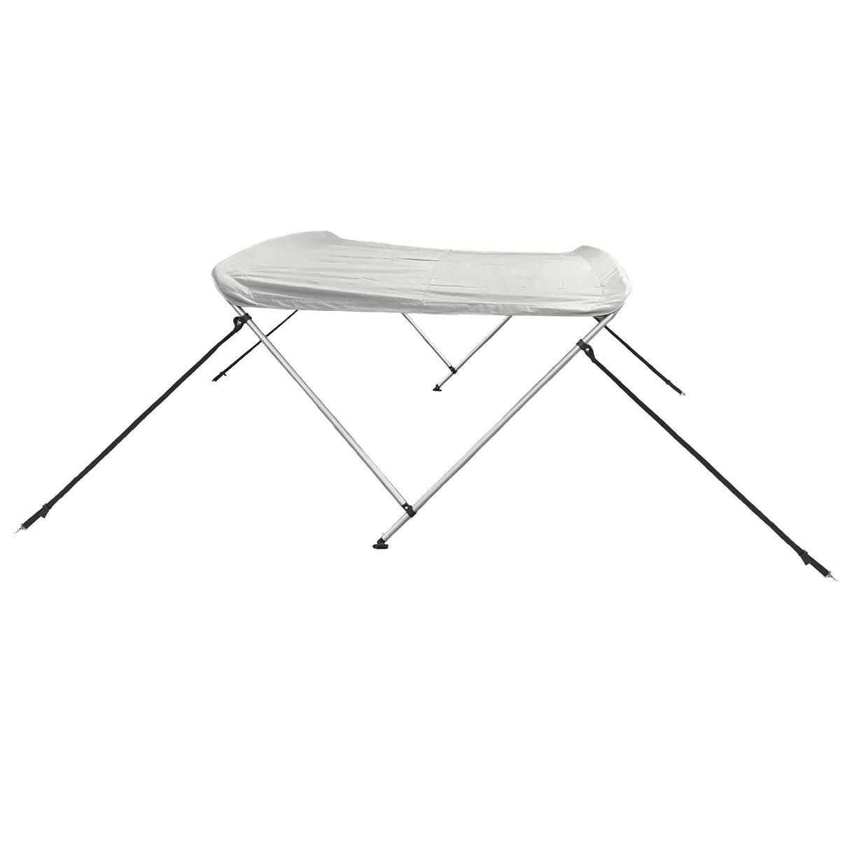 Savvycraft Waterproof 2 Bow Bimini Top Round Tube Full Set 66" Long 42" High