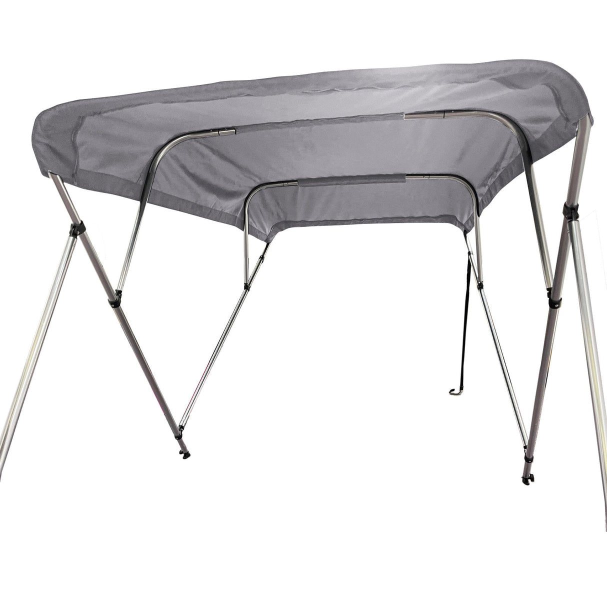 Savvycraft Waterproof 4 Bow Bimini Top Round Tube Full Set 96" Long, 54" High