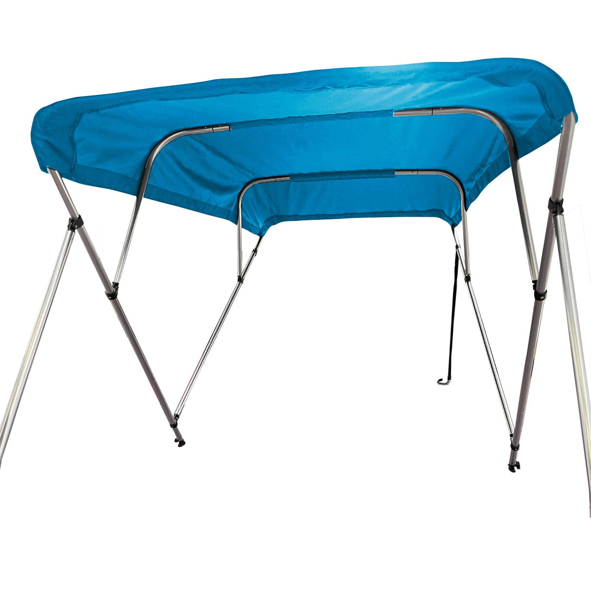 Savvycraft Waterproof 4 Bow Bimini Top Round Tube Full Set 96" Long, 54" High