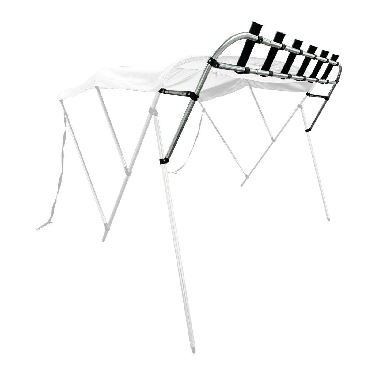 Bimini Top Fishing Rod Holder Boat Rod Rack, Rocket Launcher