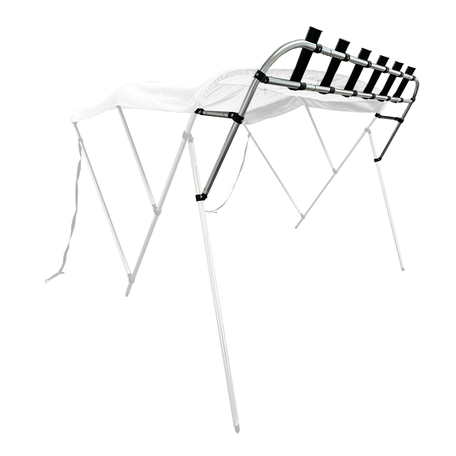 Bimini Top Fishing Rod Holder Boat Rod Rack, Rocket Launcher