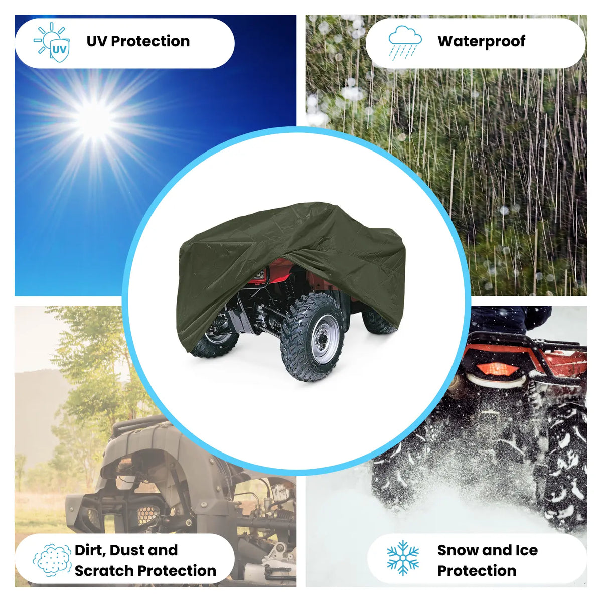 FeatherShield ATV Covers SAVVYCRAFT
