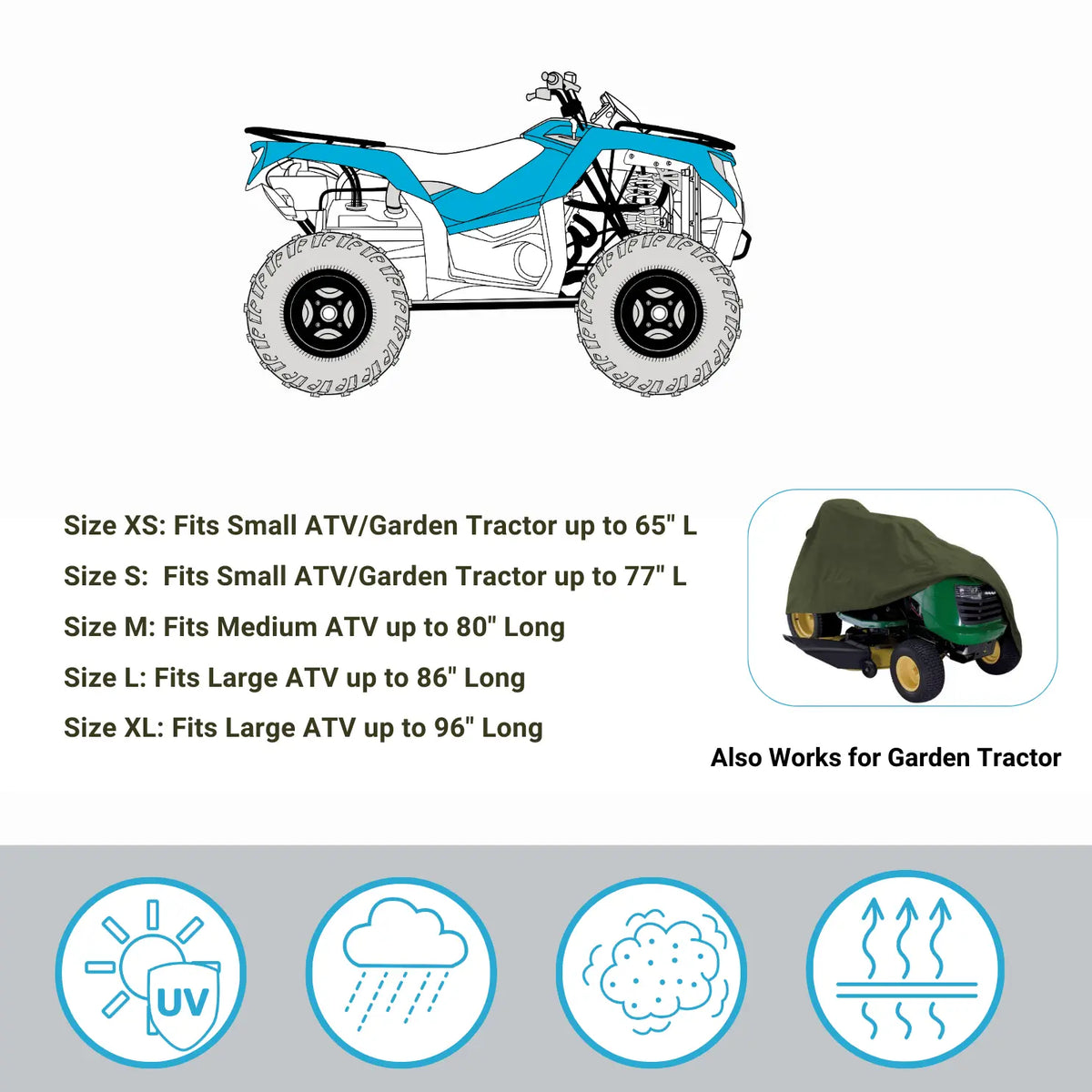 FeatherShield ATV Covers SAVVYCRAFT