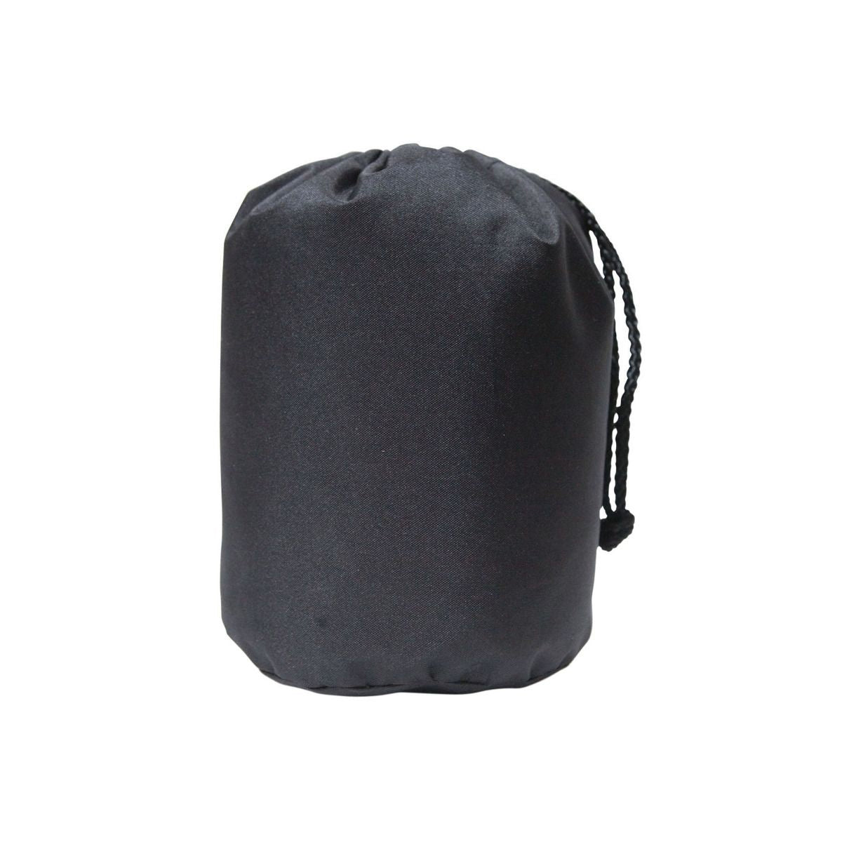 Black storage bag for storing UTV covers, made with durable material and a lightweight design for easy transport and organization.