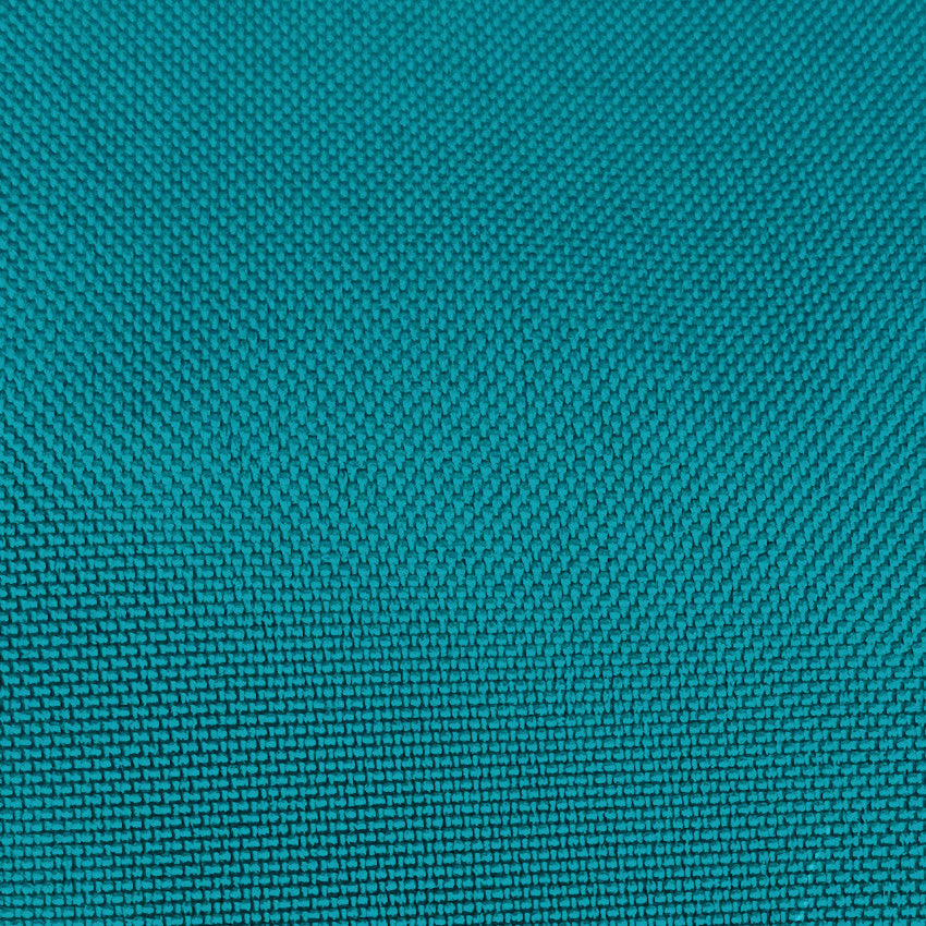 Durable 600D heavy-duty anti-fading marine-grade canvas in teal, providing long-lasting protection against sun, water, and weather