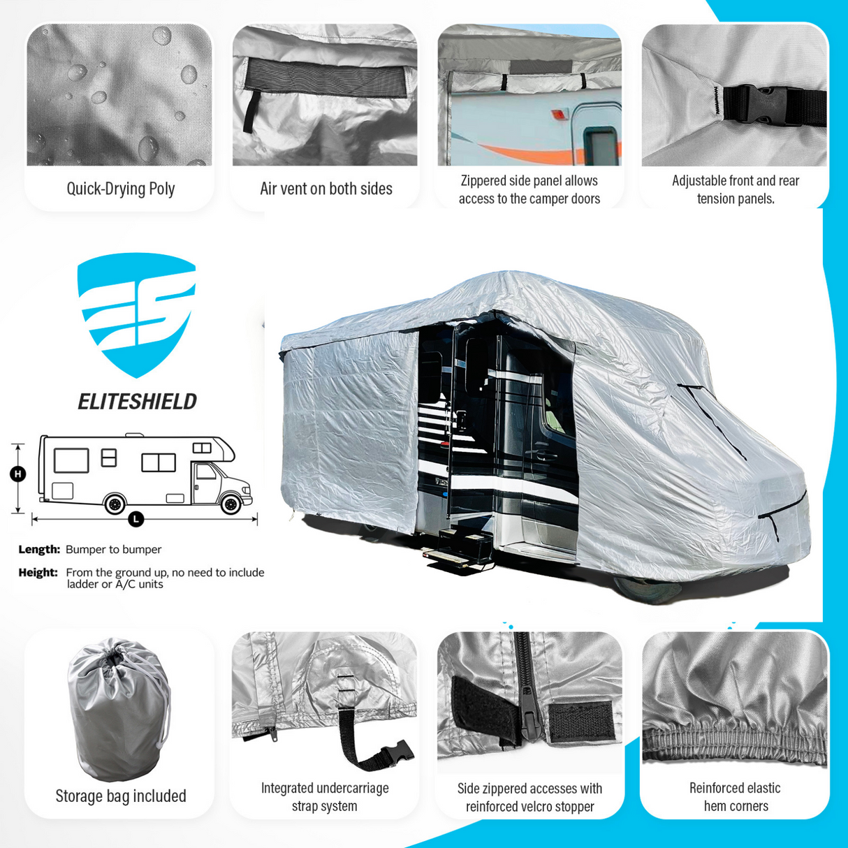 ShieldAll Ultimate Class C RV Covers
