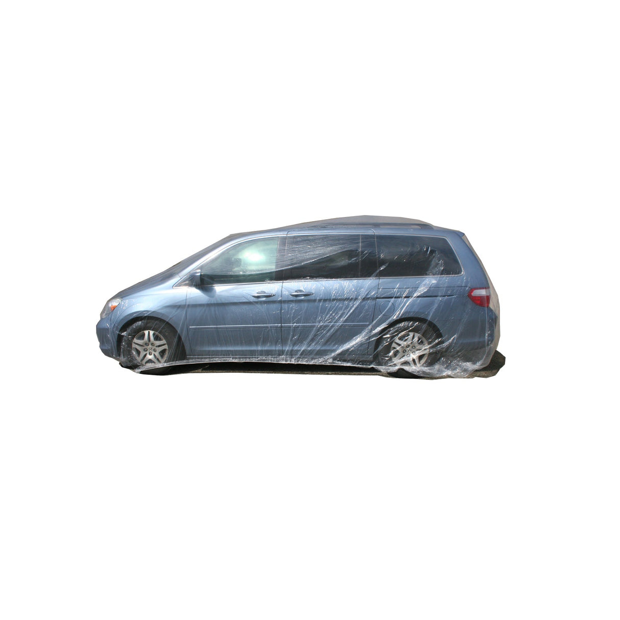 SAVVYCRAFT Universal Plastic Disposable Auto Vehicle Car Cover ( 5 Pieces) Sedan, SUV, Van, Truck Protection.