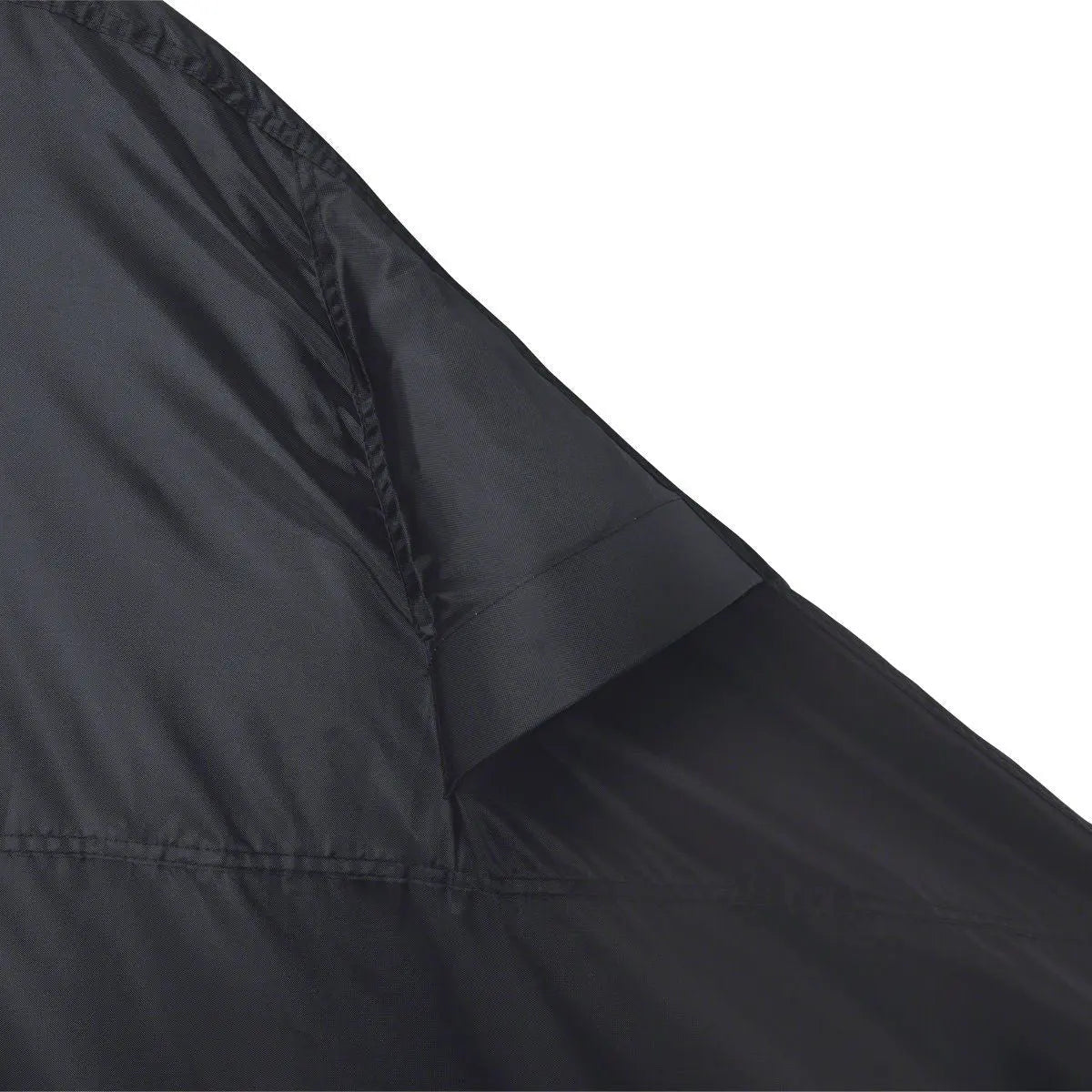 Detailed close up of dual black air vents made from high-density woven polyester that reduce condensation, prevent moisture buildup, and minimize wind lofting.