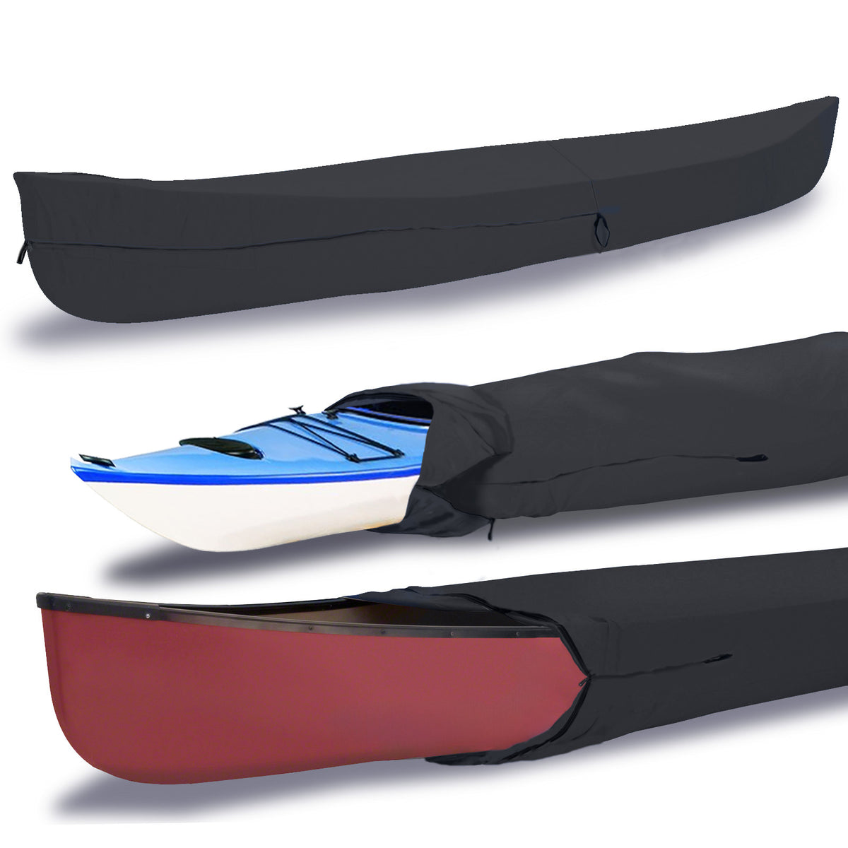 SavvyCraft Heavy-Duty 900D Waterproof Canoe Kayak Cover