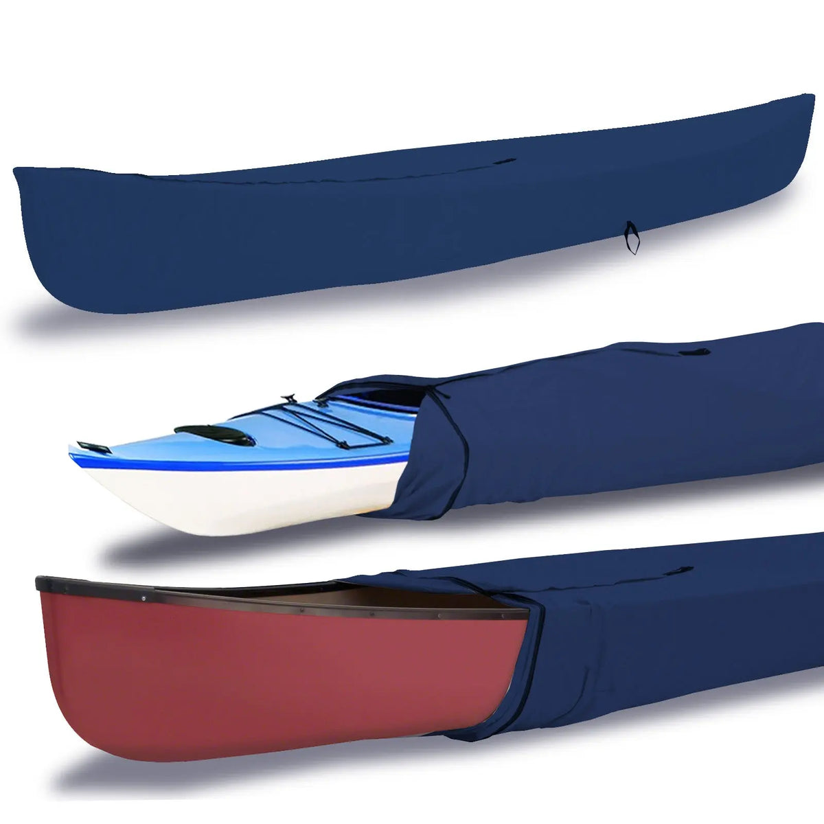 Heavy-Duty 600D Waterproof Marine Grade Polyester Kayak Cover SAVVYCRAFT