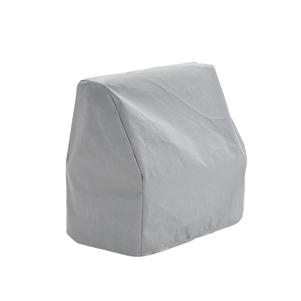 Heavy-duty SavvyCraft marine grade flip flop boat seat cover in gray, designed for waterproof weather protection