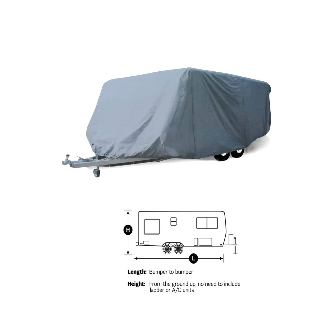 Elite Economic Guard Travel Trailer Camper Covers SAVVYCRAFT