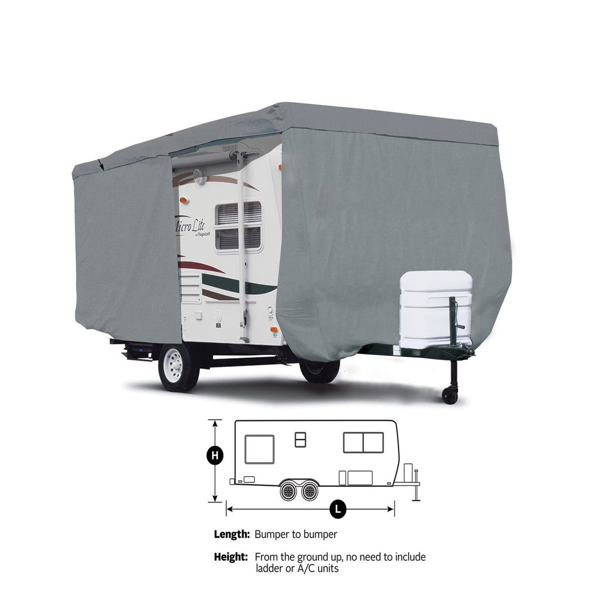 Elite Premium Travel Trailer Camper Covers