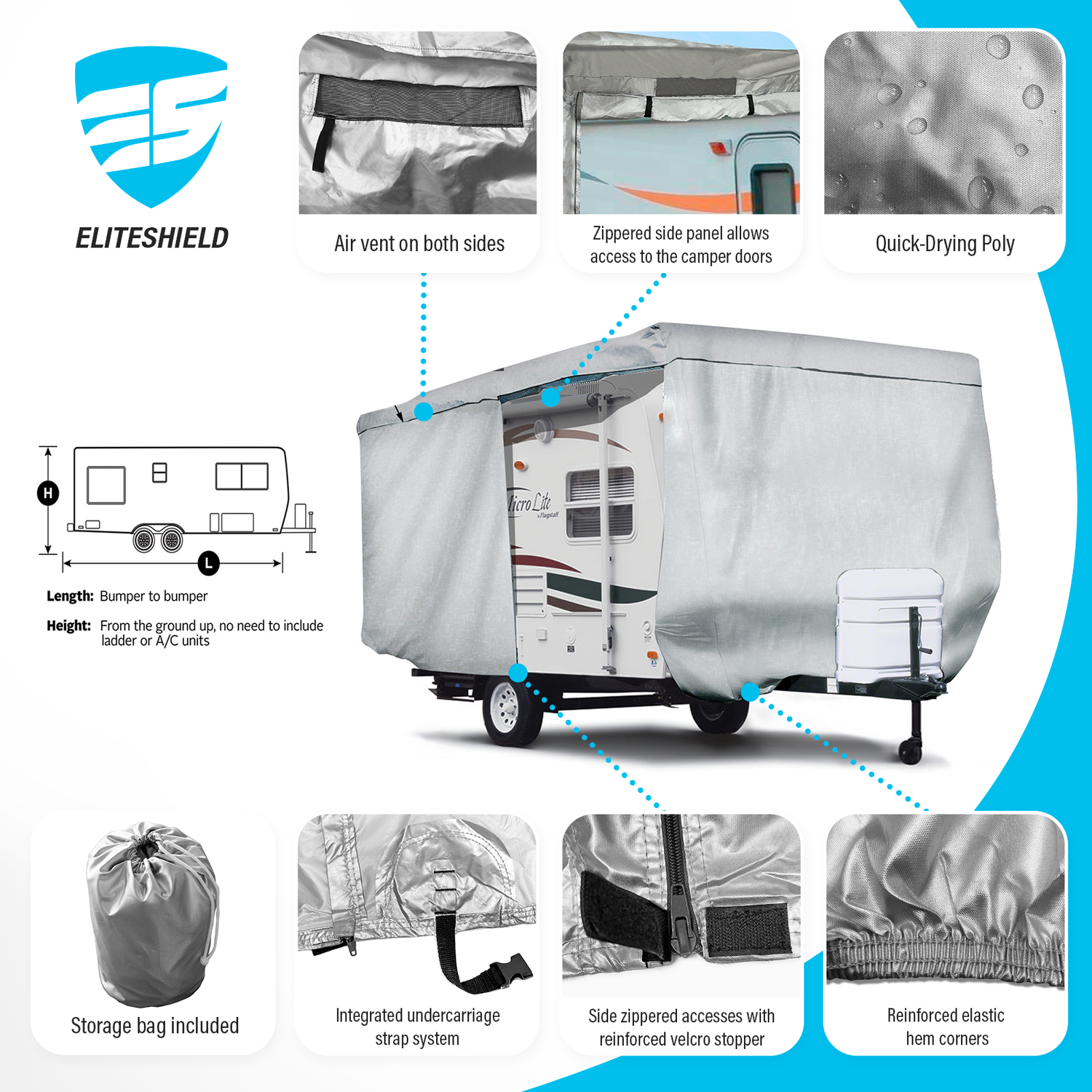 ShieldAll Ultimate Travel Trailer Camper Covers