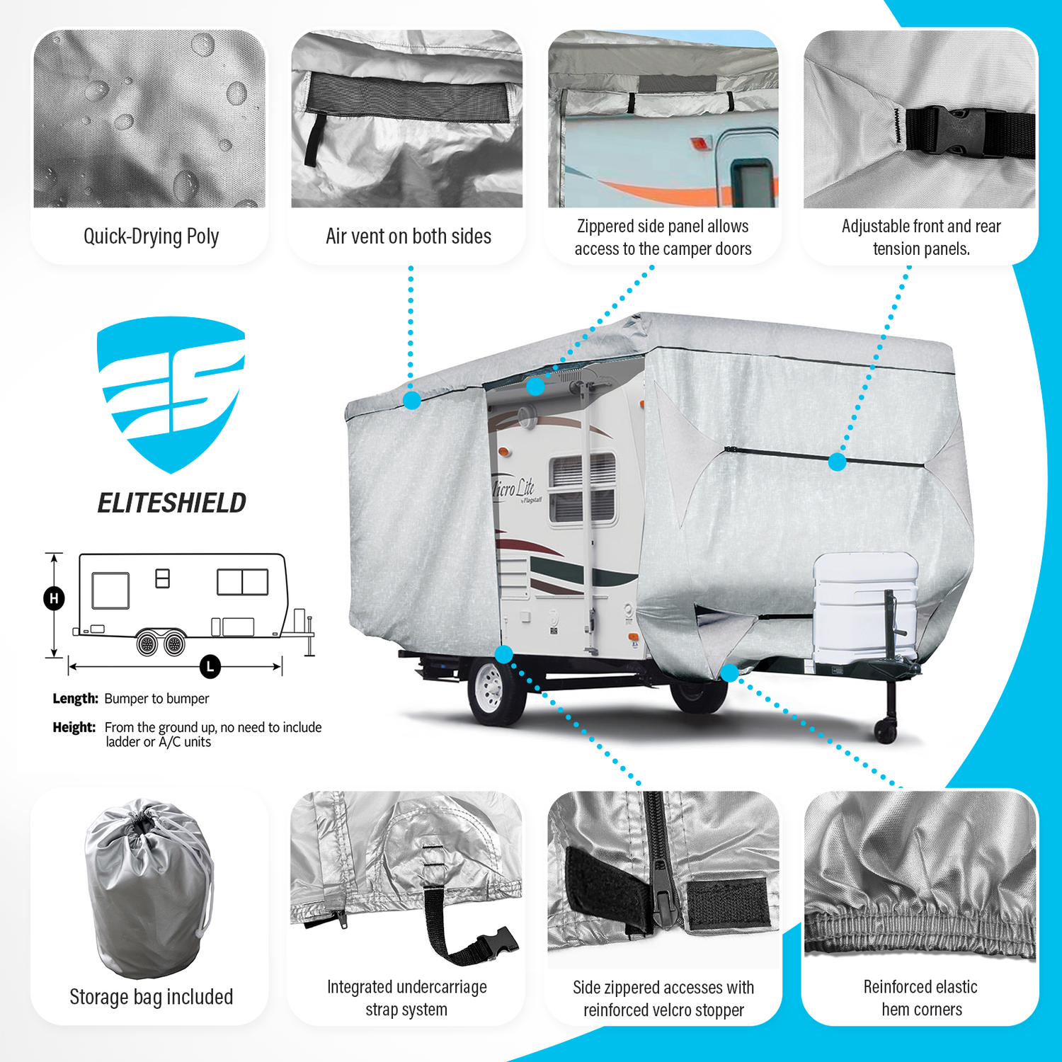 ShieldAll Ultimate Travel Trailer Camper Covers