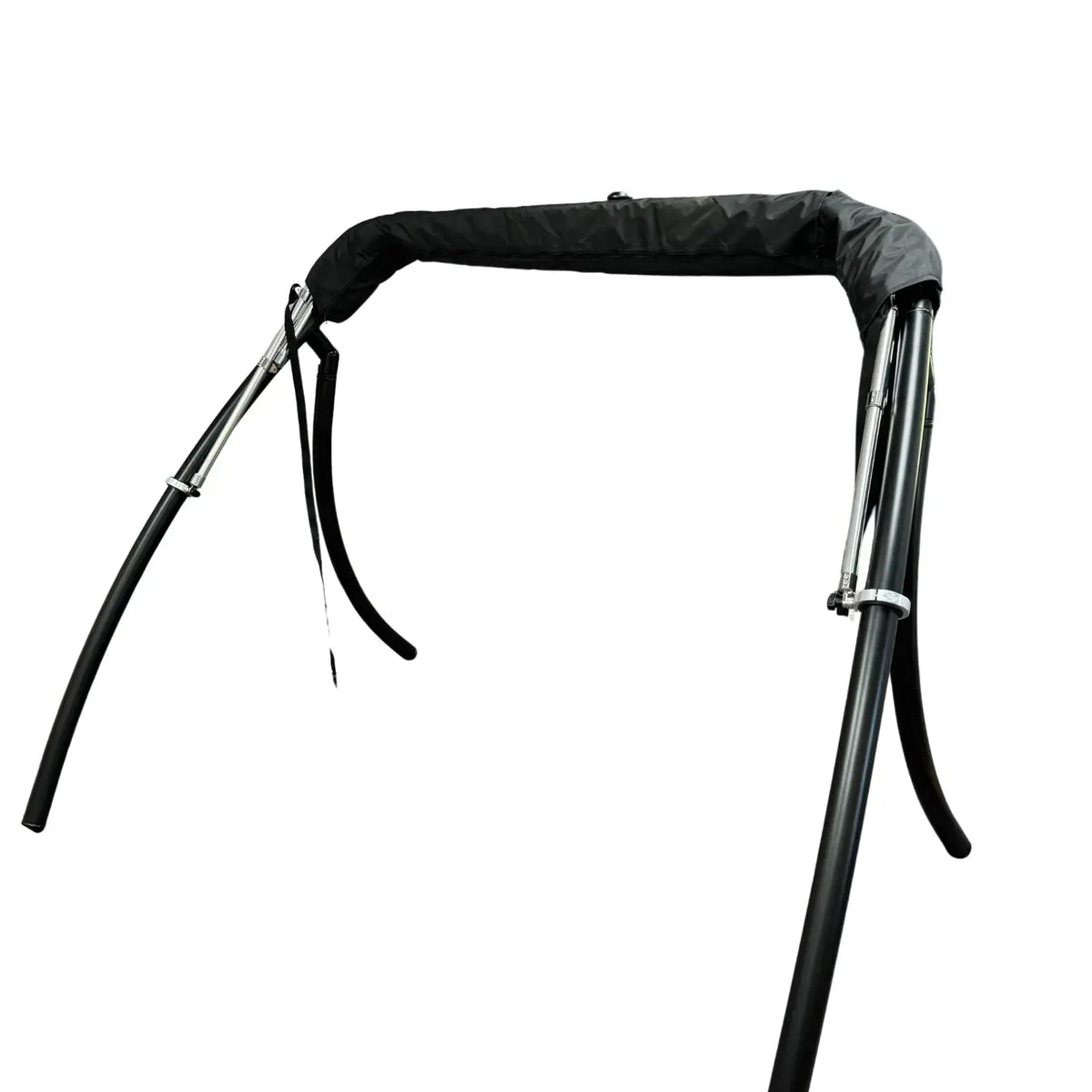 Heavy Duty Wakeboard Bimini Set Front Mounted 600D Polyester Shade - Aluminum Metal Frames SAVVYCRAFT
