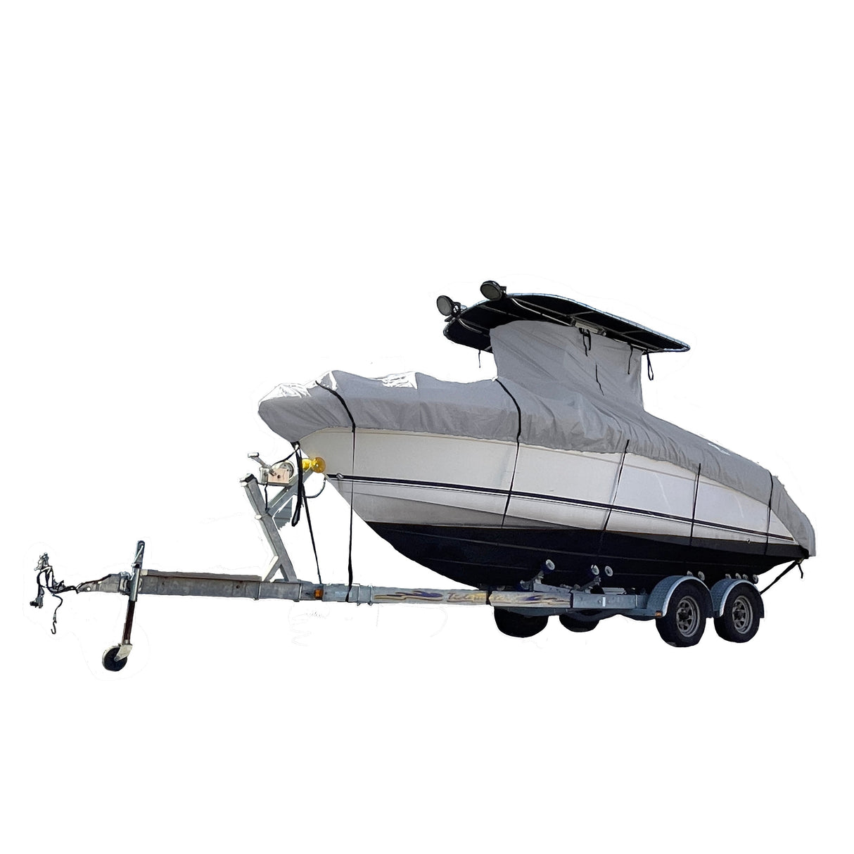 SavvyCraft® Marineshield T-Top / Hard Top Under Roof Boat Covers