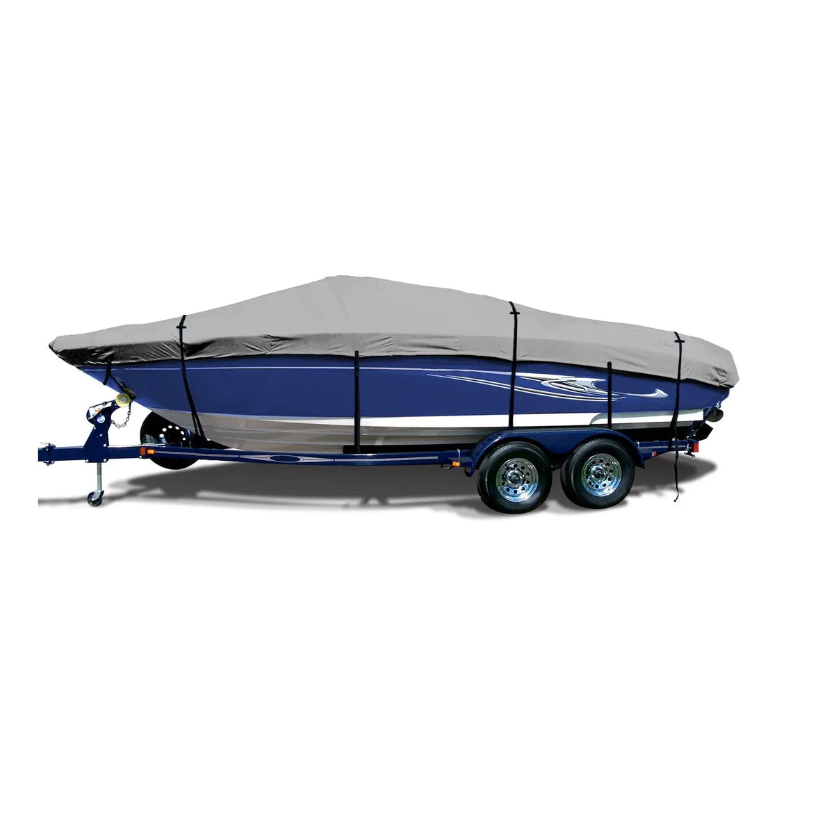 SavvyCraft® Marineshield Tri-Hull I/B Boat Cover SAVVYCRAFT