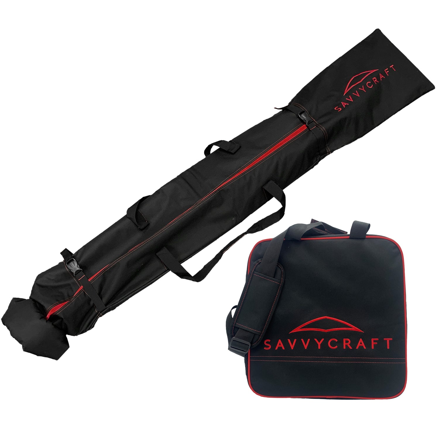 SavvyCraft® Padded Ski bag and Boot Bag Combo