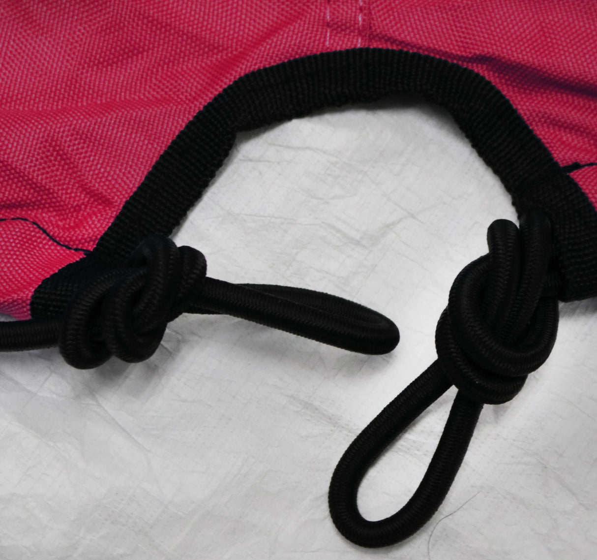 burgundy and gray two tone color jet ski cover with front opening for trailer hitch