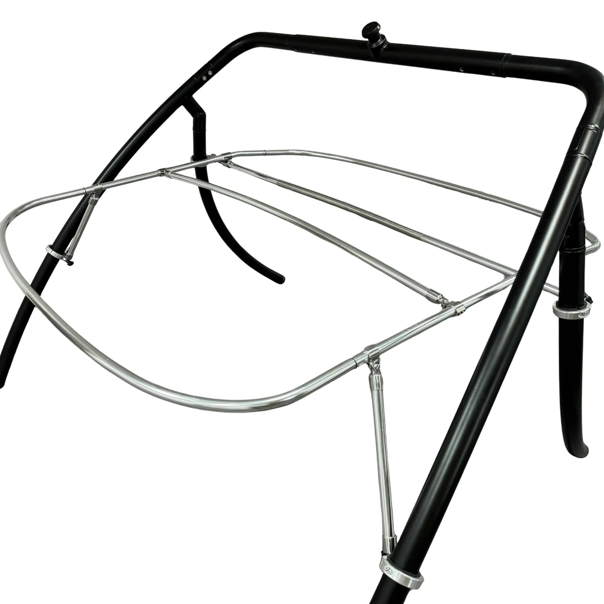 Heavy Duty Wakeboard Bimini Set Plain Mounted Acrylic Canvas Shade - Aluminum & Stainless Steel SAVVYCRAFT