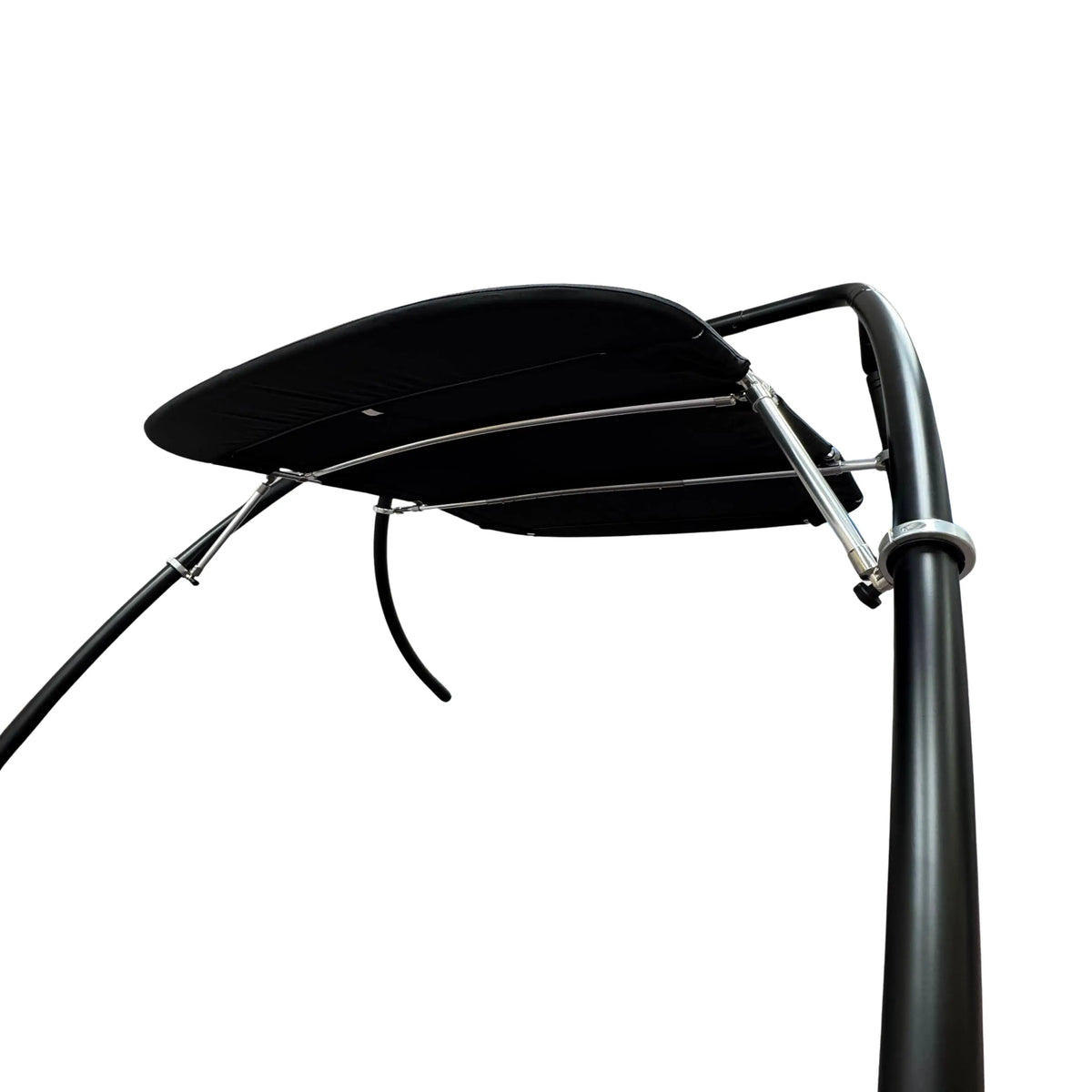 Heavy Duty Wakeboard Bimini Set Plain Mounted Acrylic Canvas Shade - Aluminum & Stainless Steel SAVVYCRAFT