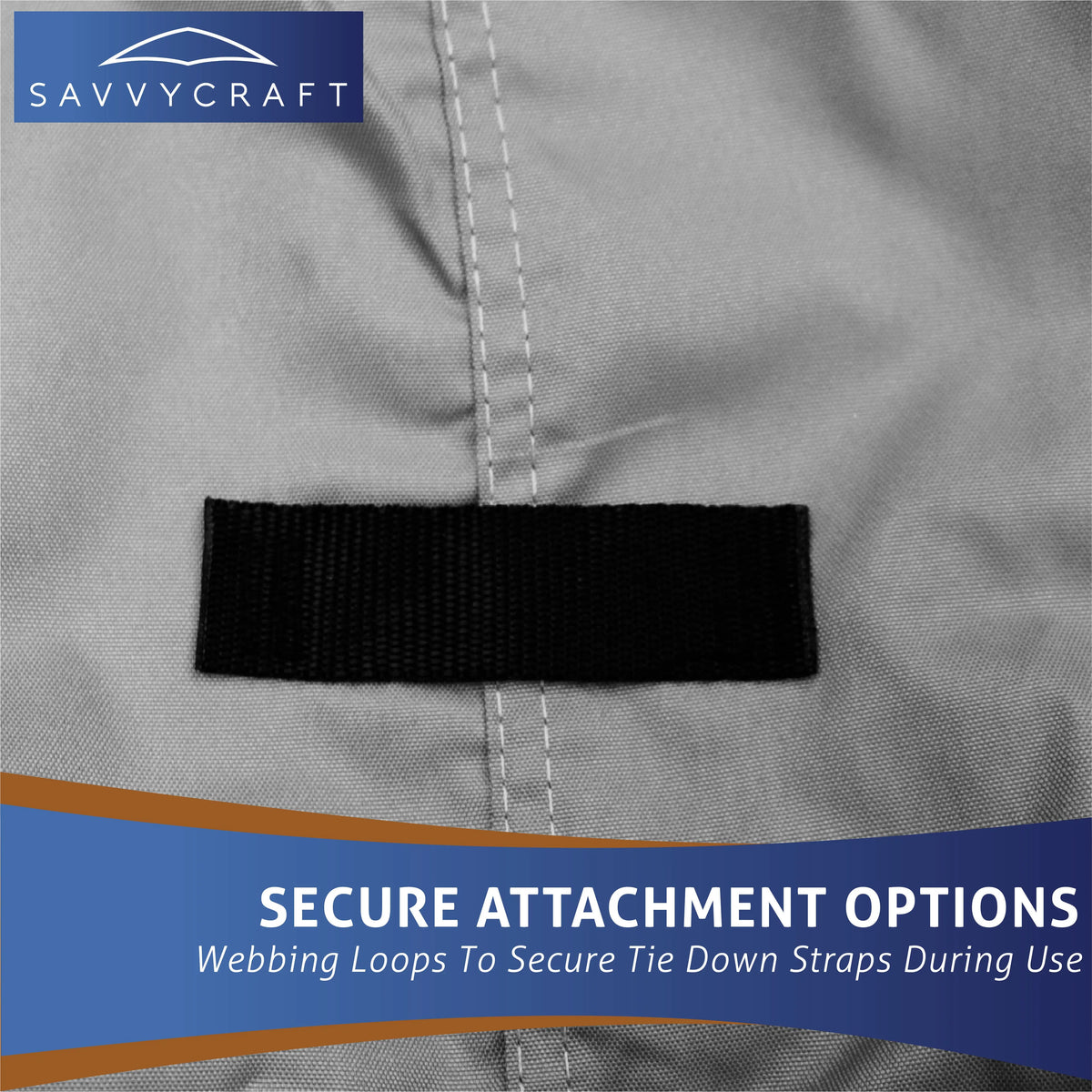 SavvyCraft® Marineshield V-Hull Cuddy Cabin Boat Covers SAVVYCRAFT