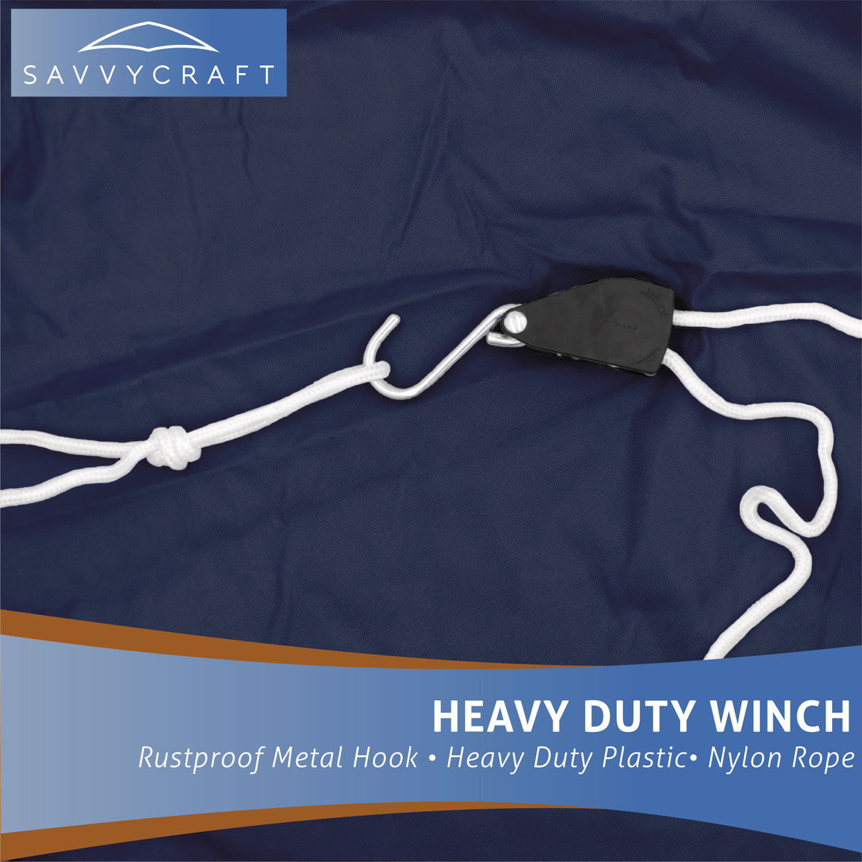 SavvyCraft® Elite ProShield V-Hull Boat Covers