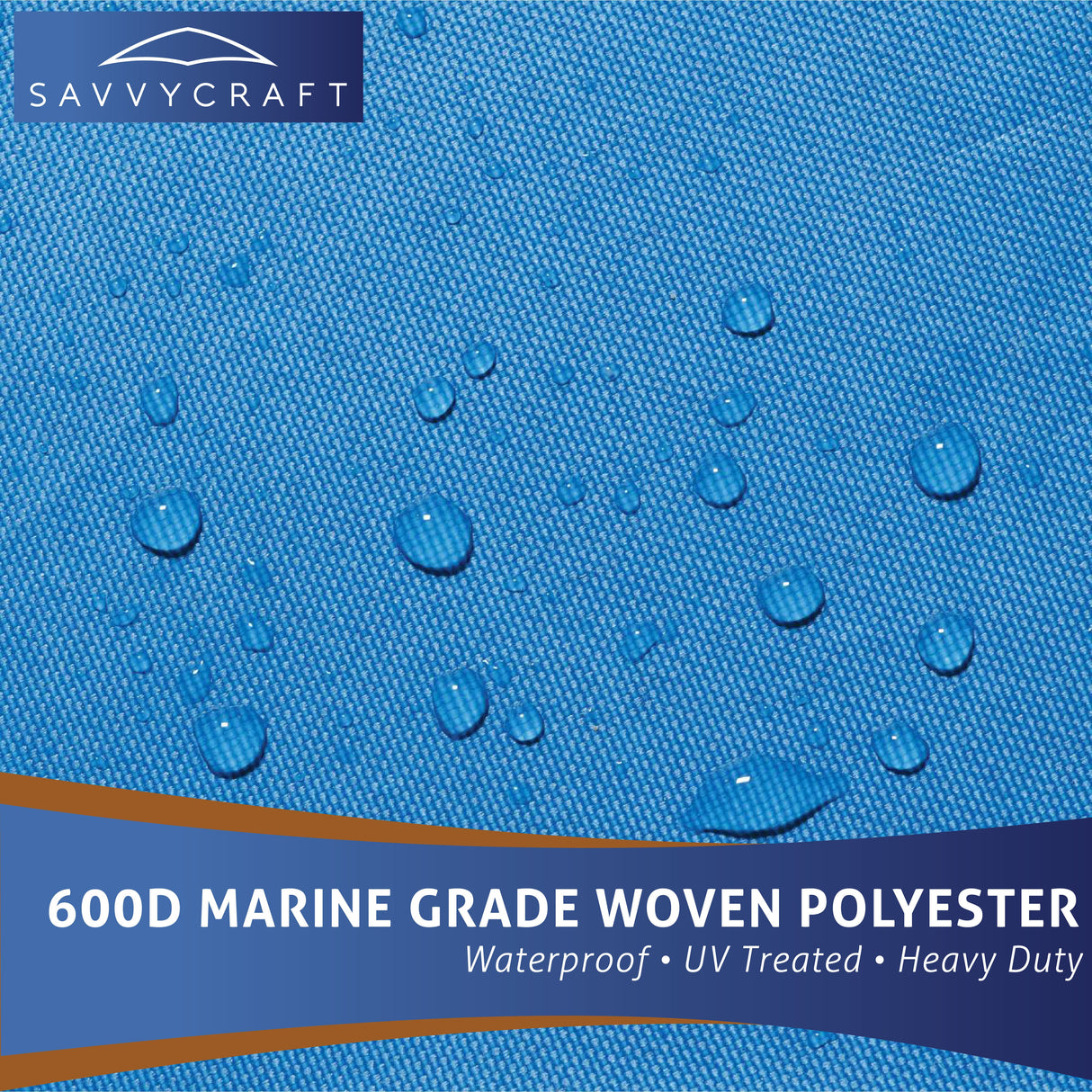 SavvyCraft® Marineshield V-Hull Cuddy Cabin Boat Covers