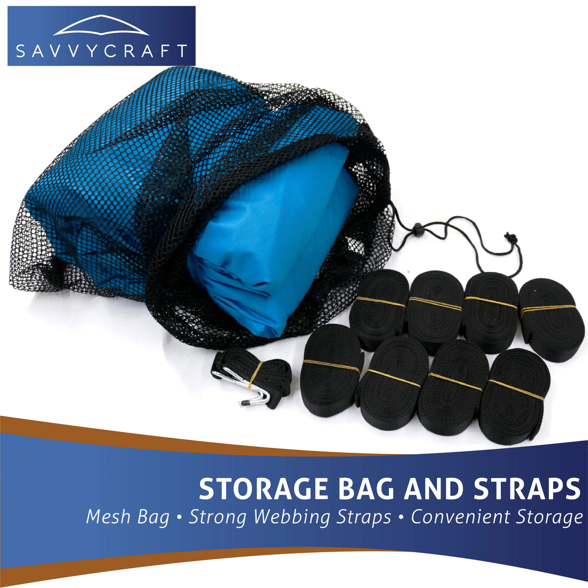 SavvyCraft® Marineshield V-Hull Boat Covers SAVVYCRAFT
