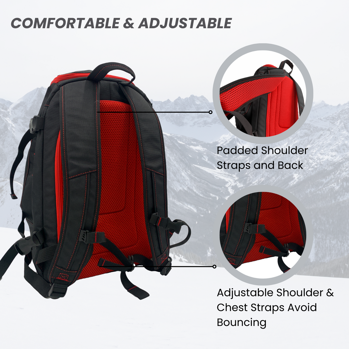 SavvyCraft® Ski Boot Bag Snowboard Boot Bag