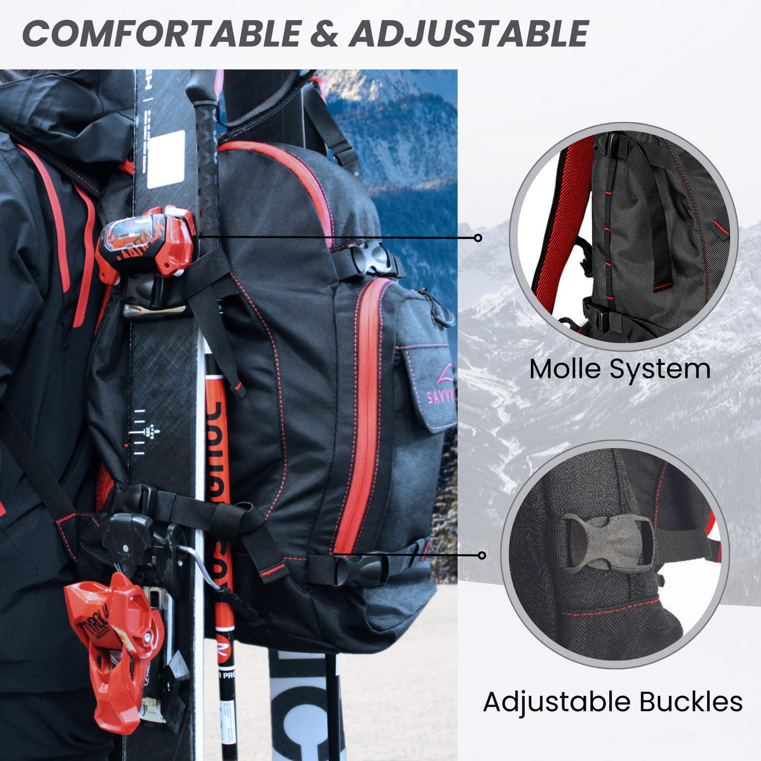 SavvyCraft® Ski Boot Bag Snowboard Boot Bag