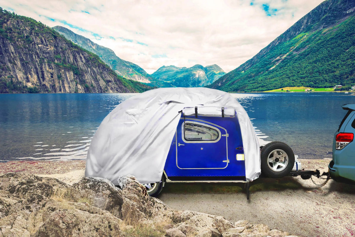 ShieldAll Ultimate Teardrop Trailer Cover SAVVYCRAFT