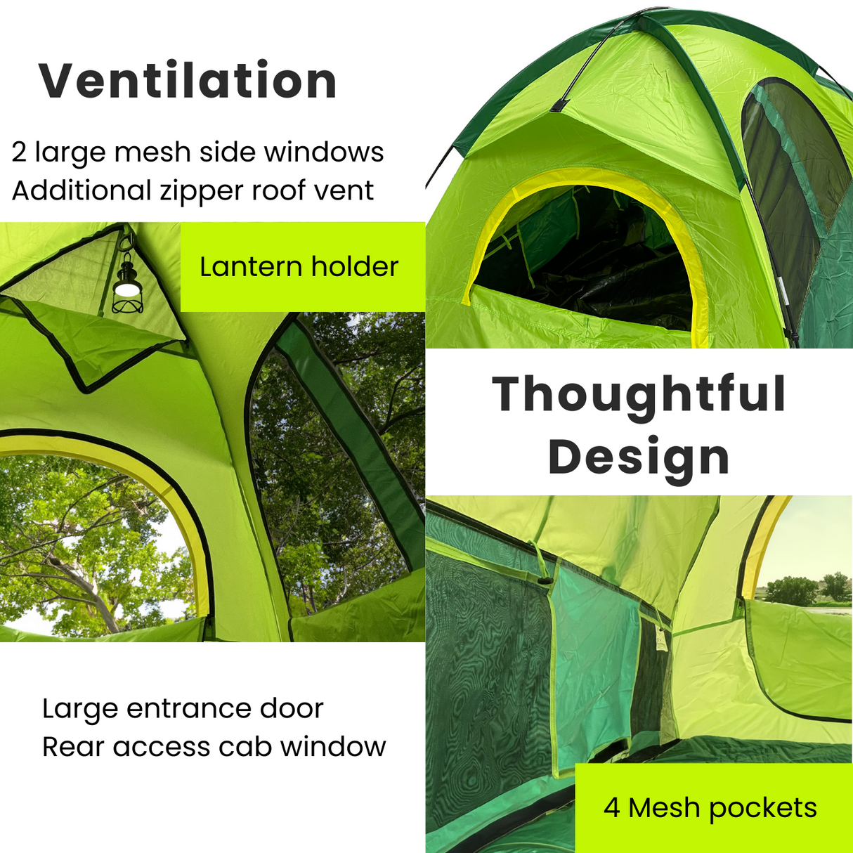 SavvyCraft® Pickup Truck Bed Tent