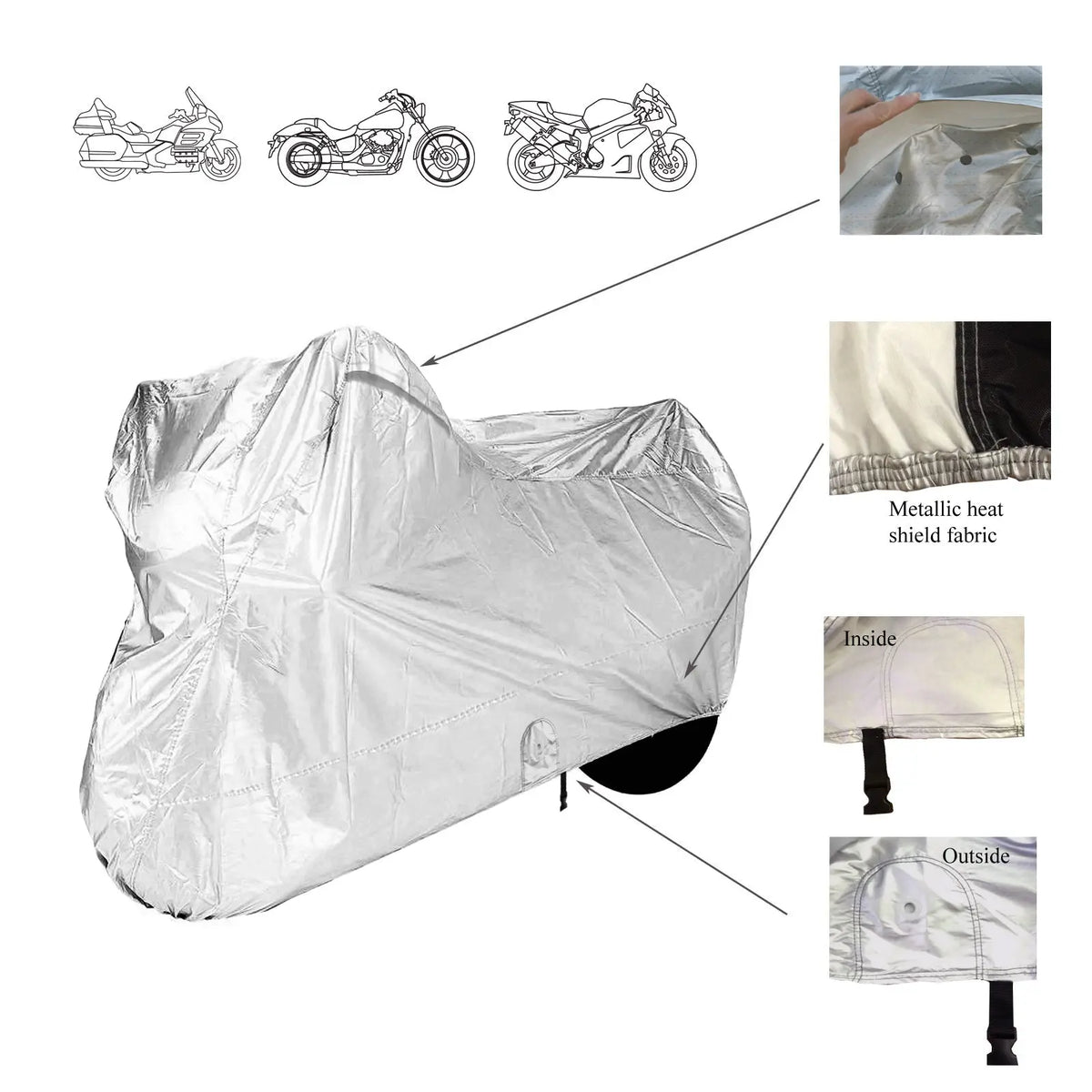 ShieldAll Ultimate Motorcycle Covers SAVVYCRAFT