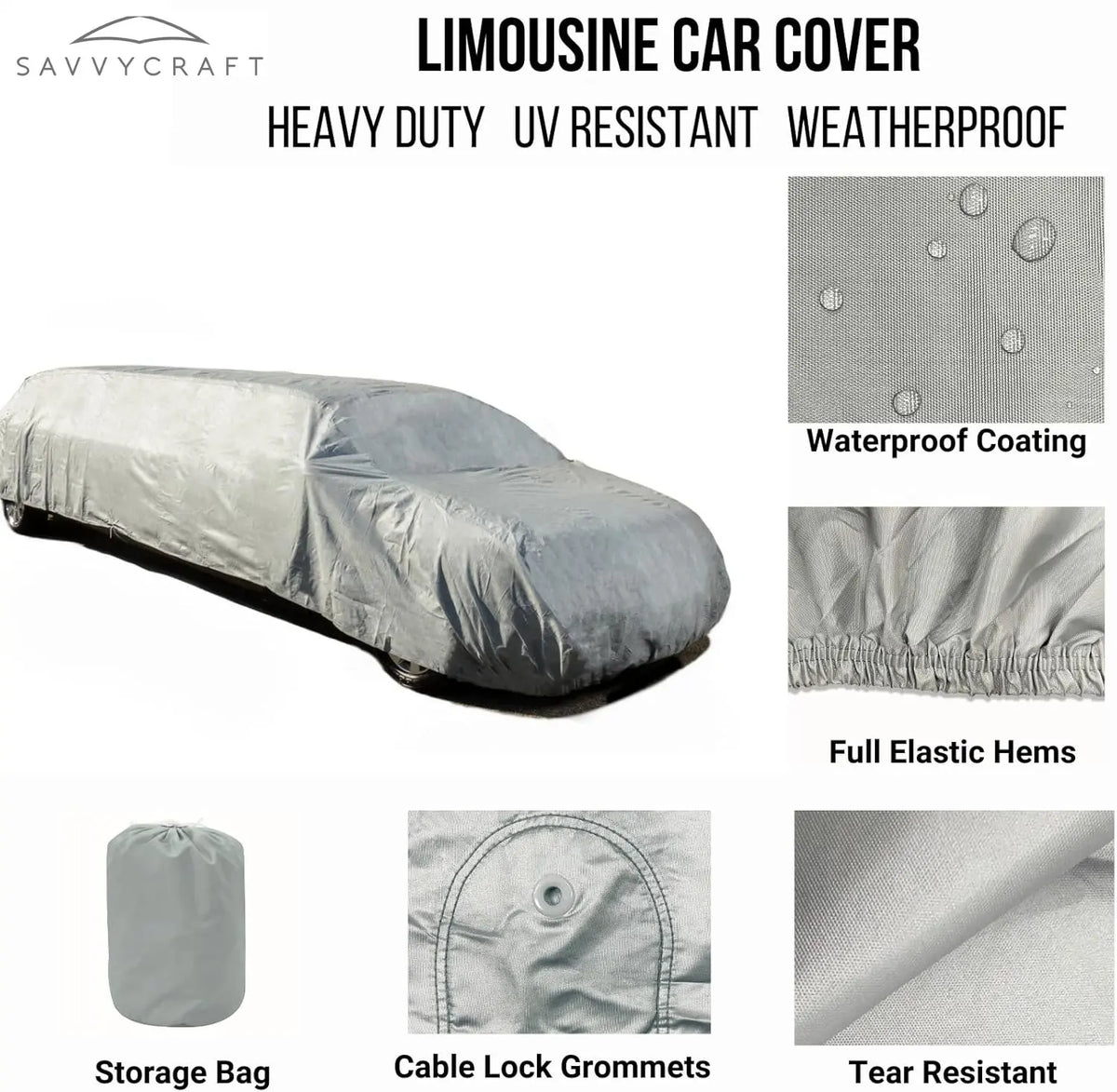 Elite Premium Limo Covers SAVVYCRAFT