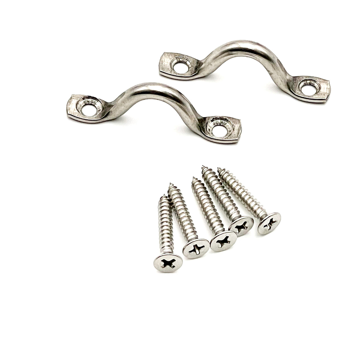 Bimini Top Adjustable 28"~60" Bimini Top Tie Down Webbing Straps with Loop Snap Hooks 2pcs