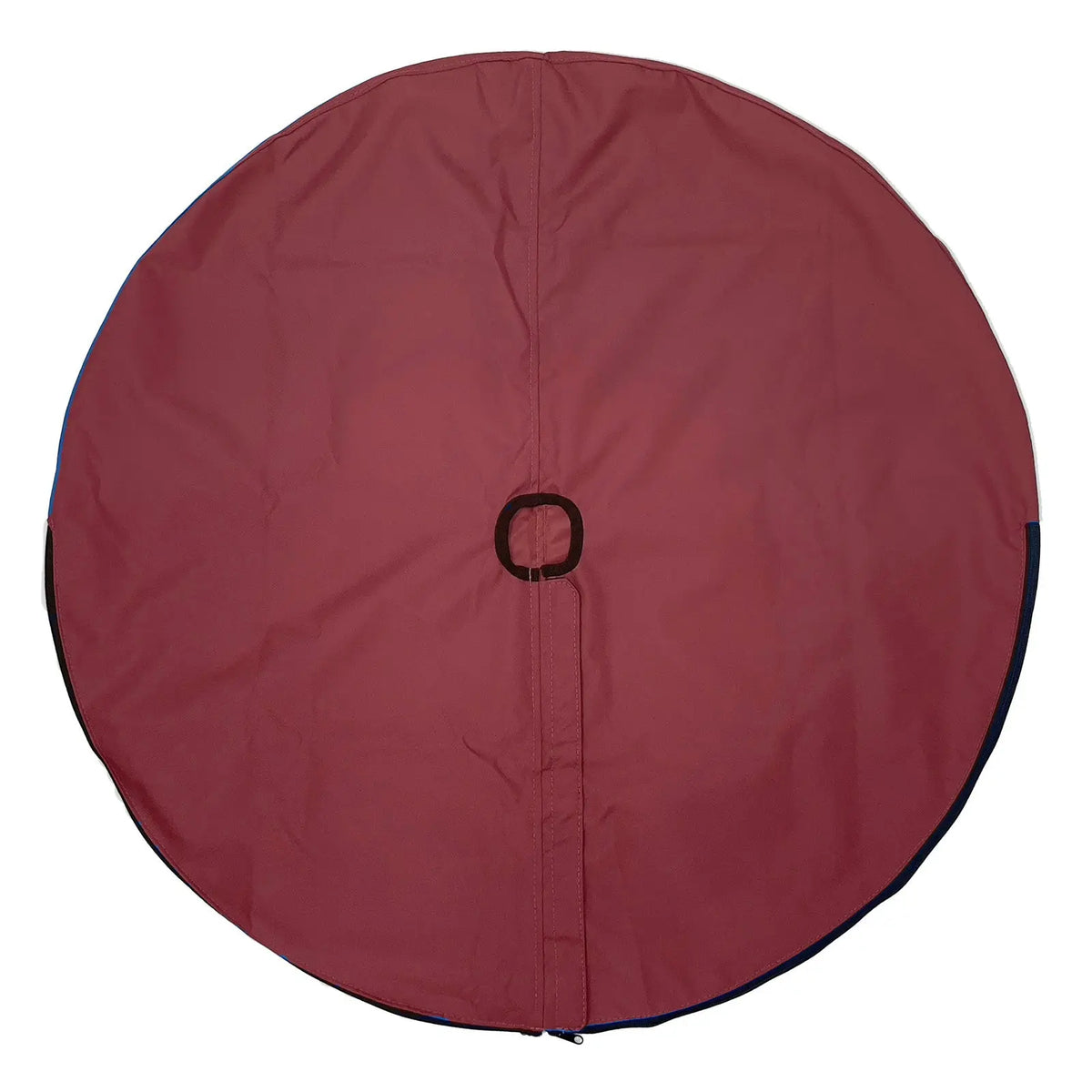 SAVVYCRAFT® burgundy waterproof boat steering wheel cover, marine steering wheel protector, UV-resistant, slip-resistant, durable boating accessory for yachts, sailboats, and fishing boats