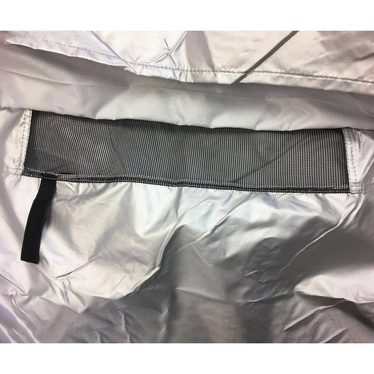 Three air vents on each side reduce wind lofting and help prevent moisture buildup inside