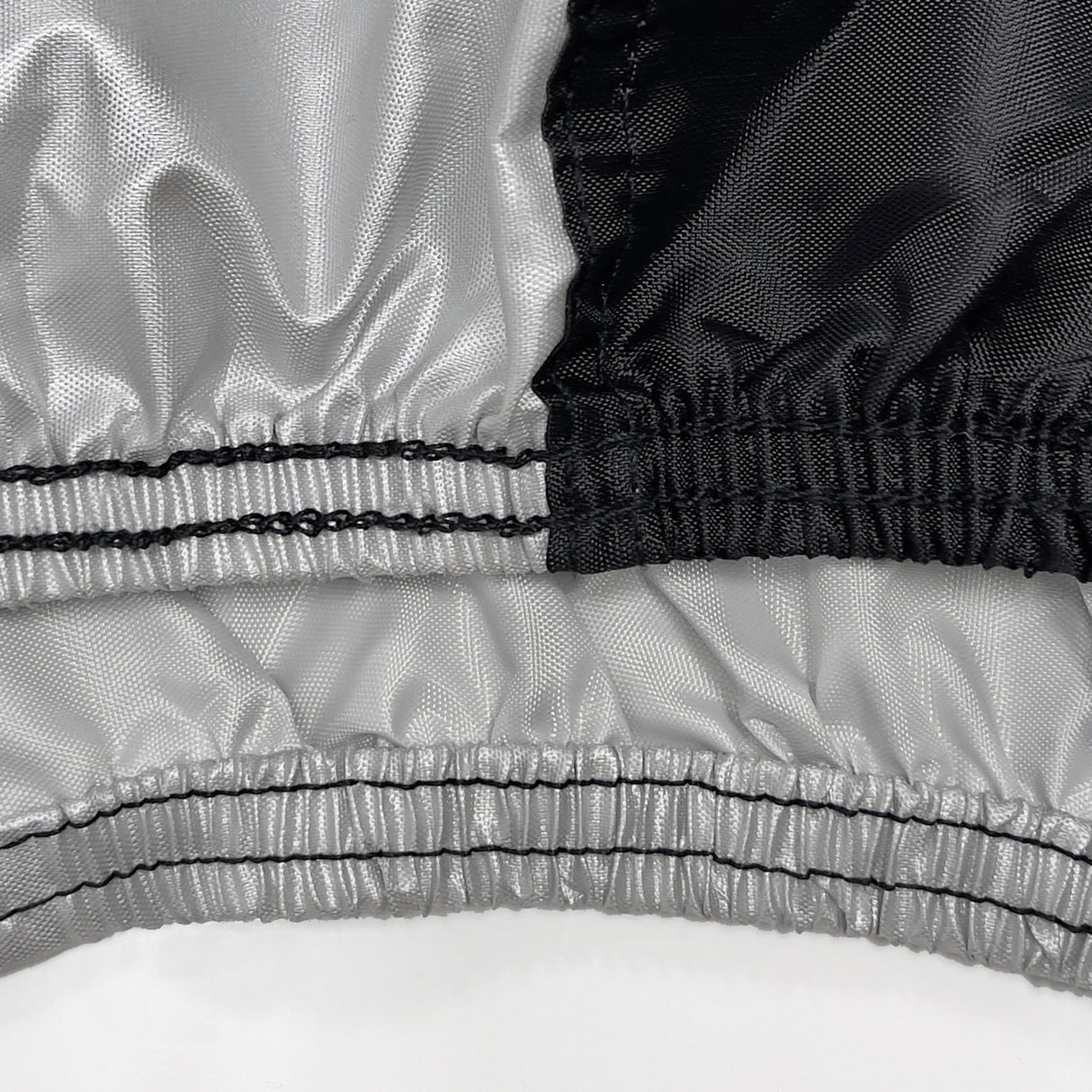 Elite Economic Guard Silver/Black Color Motorcycle Covers