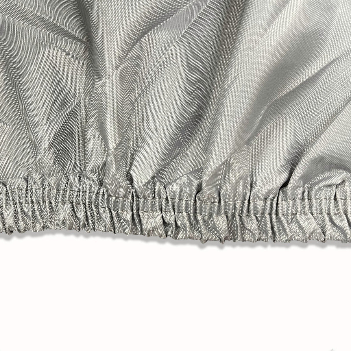 A picture of the edge of the Elite Premium Class A RV cover.