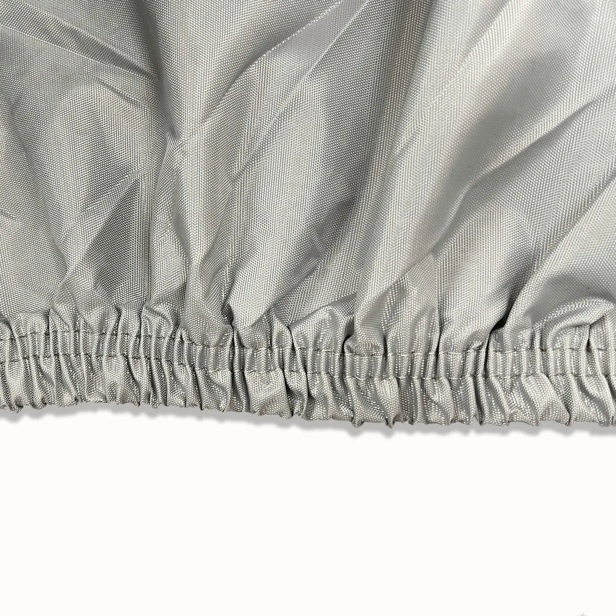 A picture of the edge of the Elite Premium Class A RV cover.