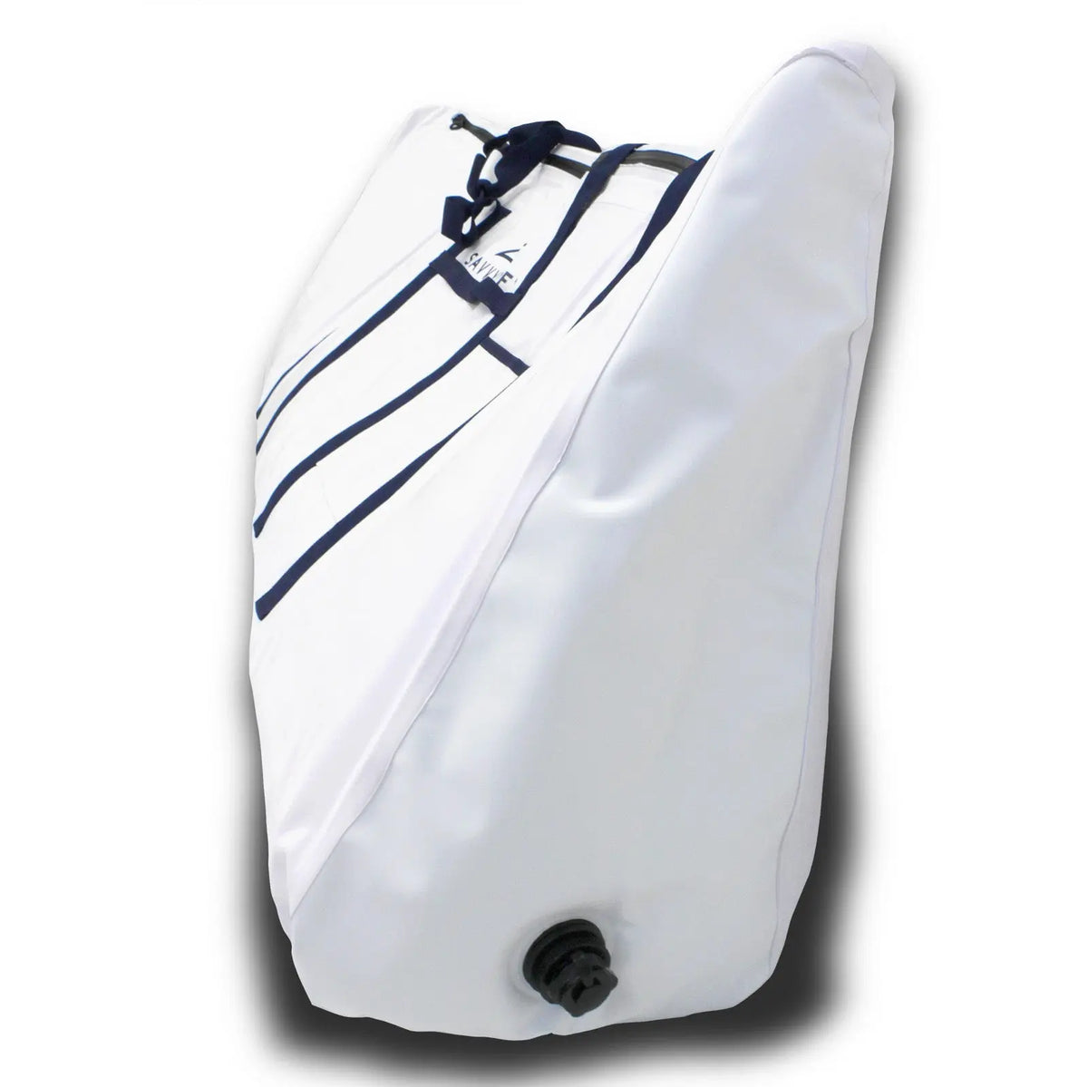 SavvyCraft insulated fish kill bag flat bottom style, leakproof marine catch cooler with drain plug, reinforced handles, and heavy-duty insulation for keeping fish fresh