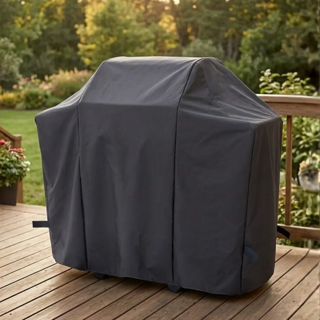 Savvycraft Premium HD Polyester Grill BBQ Covers 6 Sizes Black SAVVYCRAFT