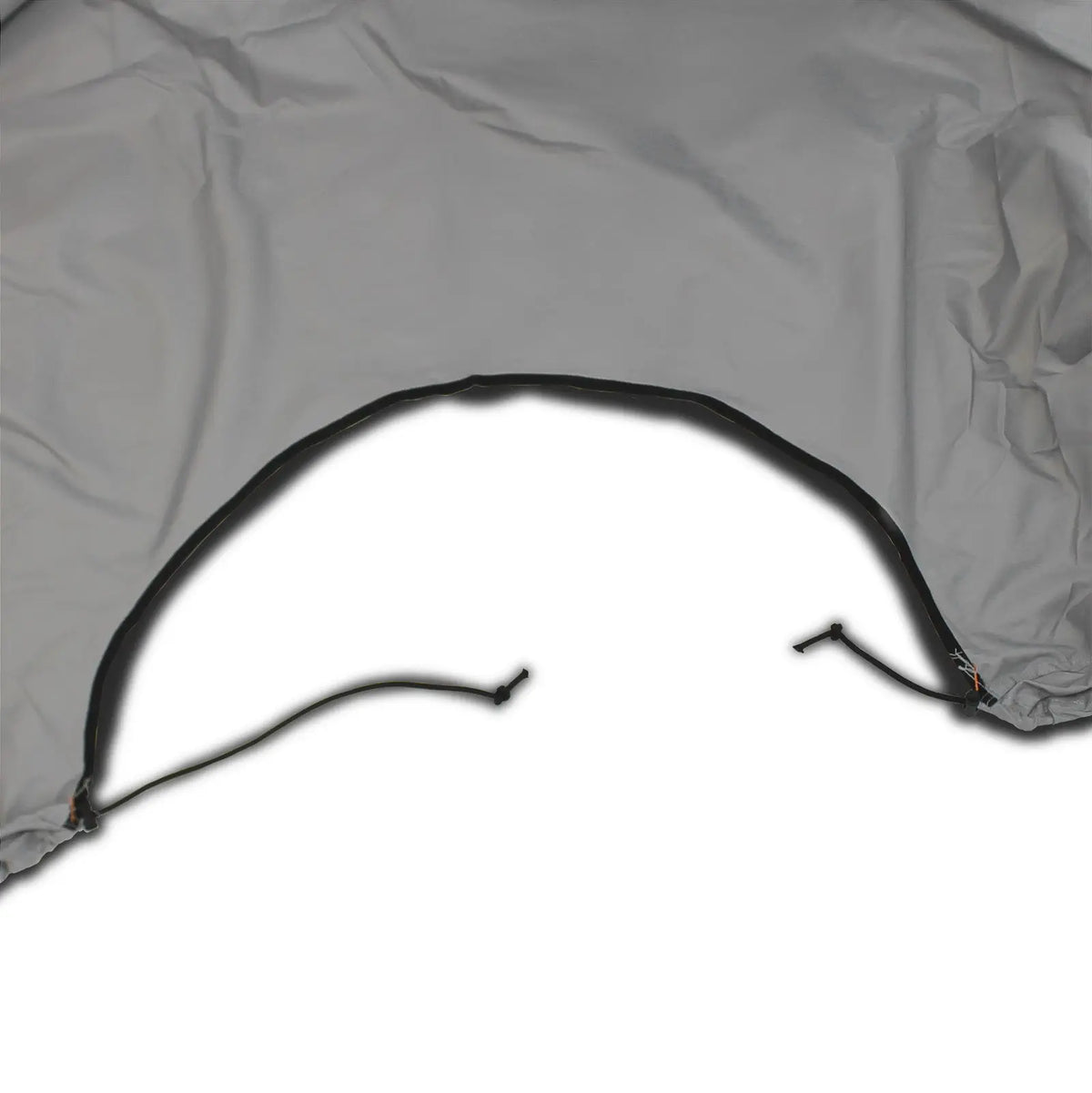 Edge tie around cord
