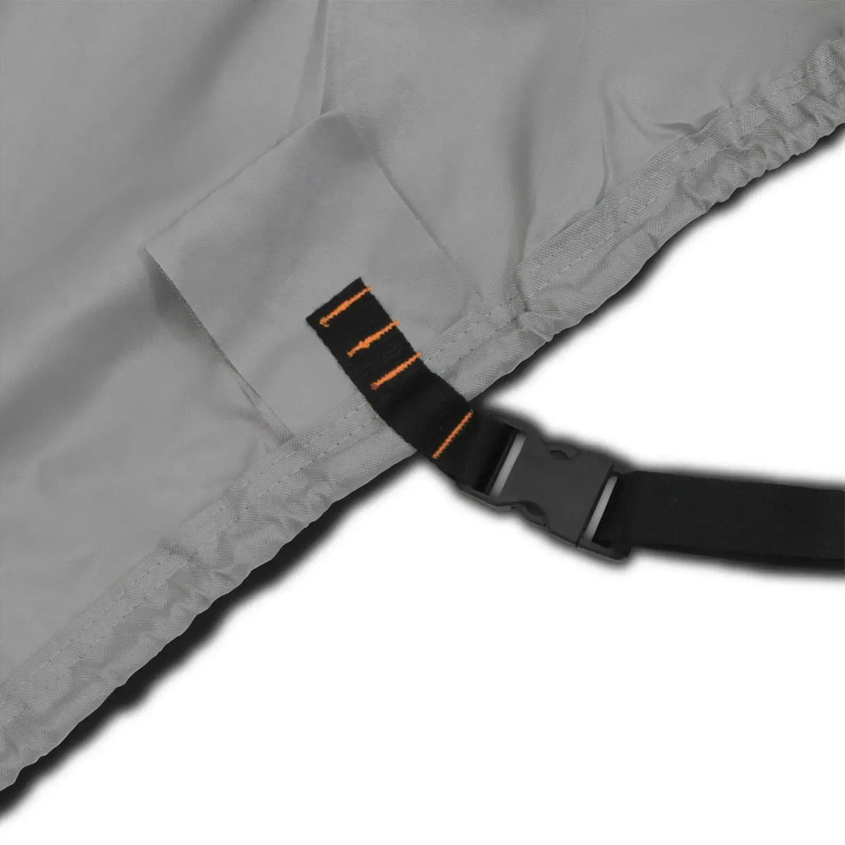 Quick release strap and buckle system for inflatable boat cover