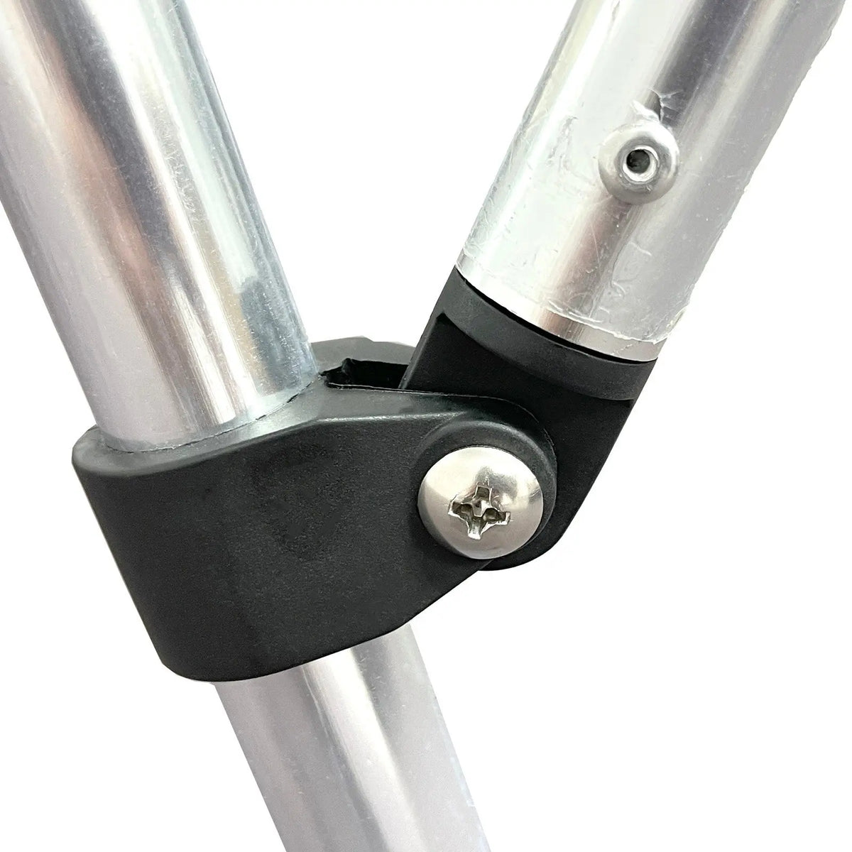 Close up of view of a pre-assembled jaw slides that makes for easy installation.